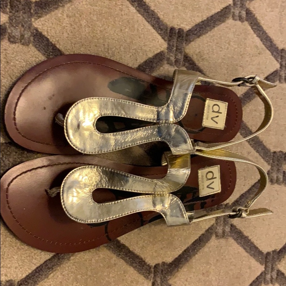 Dolce Vita gold sandals